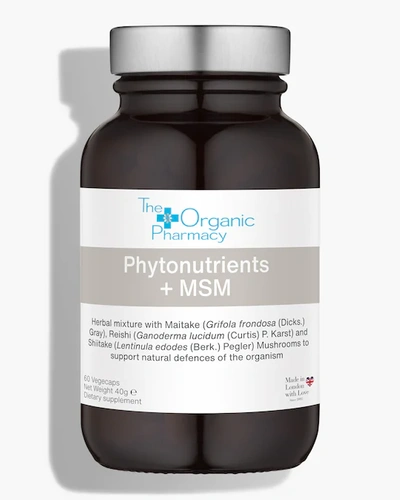 The Organic Pharmacy Phytonutrient + Msm Supplements (60 Capsules) In White