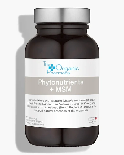 The Organic Pharmacy Phytonutrient + Msm, 60 Capsules In White