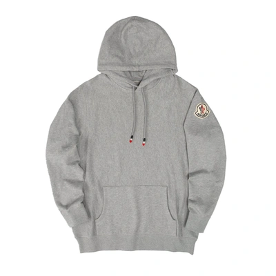 Pre-owned Awake  X Moncler Maglia Hoodie Light Grey
