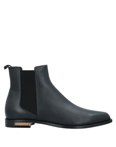 Giorgio Armani Ankle Boots In Black