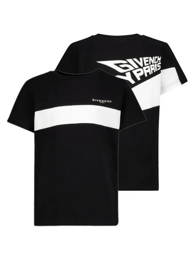 Givenchy Kids T-shirt For Boys In Black