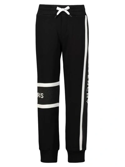 Givenchy Kids Sweatpants For Boys In Black