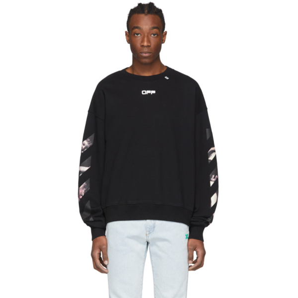 off white caravaggio arrow sweatshirt