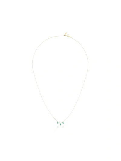 Persée 18kt Yellow Gold Danaé Emerald Necklace In Yellow Gold Emerald