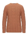 Kaos Sweaters In Brown