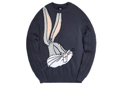 Pre-owned Kith  X Looney Tunes Bugs Bunny Crewneck Sweater Shark
