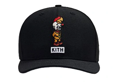 Pre-owned Kith  X Looney Tunes X New Era Fudd 59fifty Cap Black