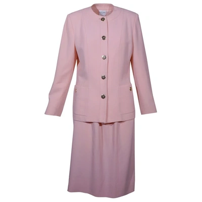 Pre-owned Celine Wool Suit Jacket In Pink