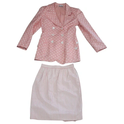 Pre-owned Valentino Suit Jacket In Pink