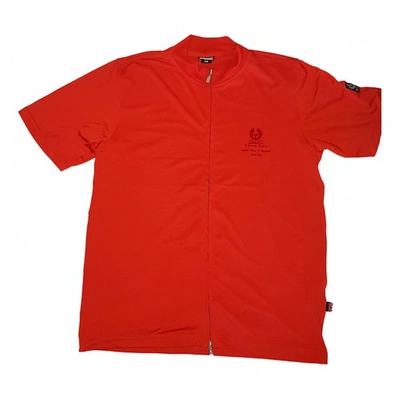 Pre-owned Belstaff Red Polyester T-shirt