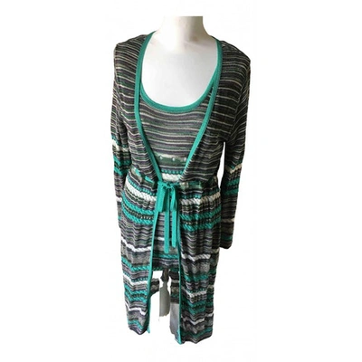Pre-owned M Missoni Turquoise Viscose Knitwear