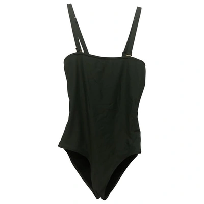 Pre-owned Bower One-piece Swimsuit In Green