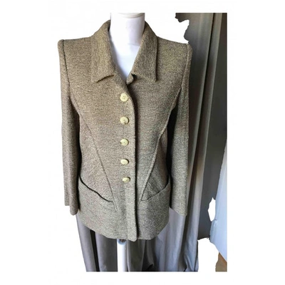 Pre-owned Sonia Rykiel Wool Coat In Grey