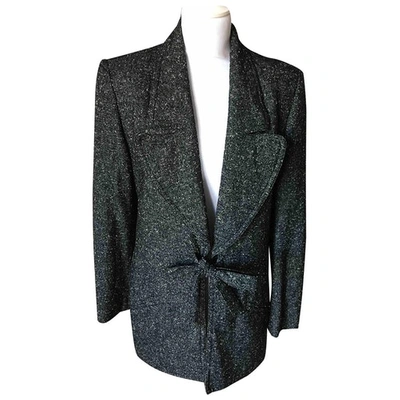 Pre-owned Sonia Rykiel Wool Jacket In Grey