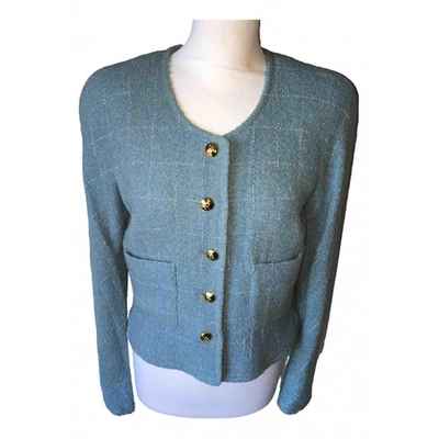 Pre-owned Sonia Rykiel Wool Suit Jacket In Blue