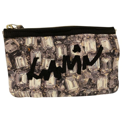 Pre-owned Lanvin Cloth Clutch In Multicolour