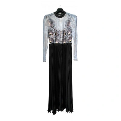 Pre-owned Self-portrait Lace Mid-length Dress In Multicolour