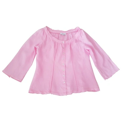 Pre-owned Gerard Darel Linen Shirt In Pink