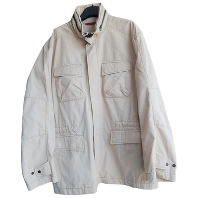 Pre-owned Fay Jacket In Beige