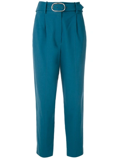 Nk Cotton Claire Trousers In Blue