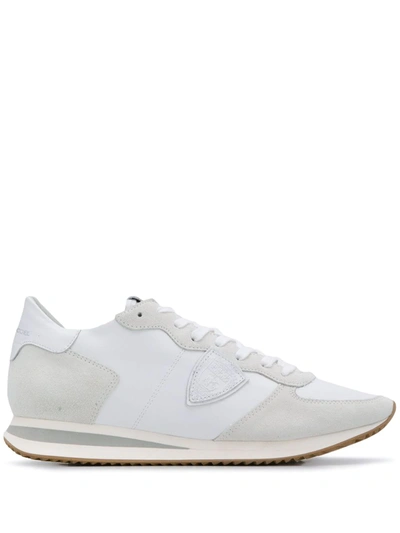 Philippe Model Paris Street Style Low-top Trainers In White