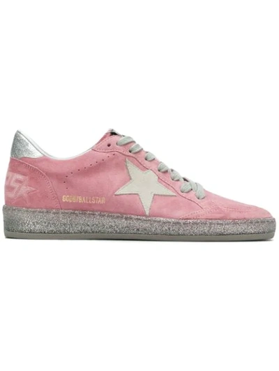 Golden Goose Super-star Private Edition Suede Sneaker In Pink