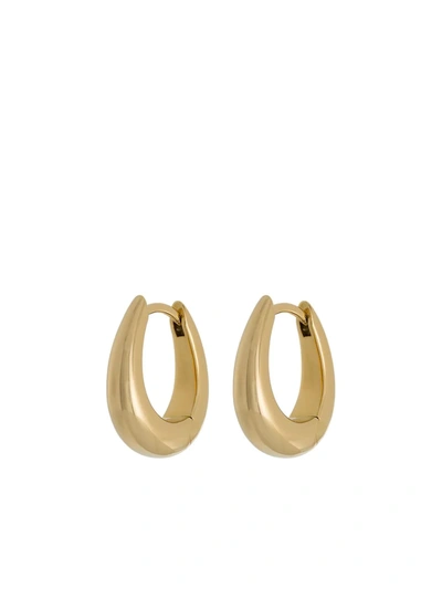 Tom Wood Gold-plated Liz Hoop Earrings
