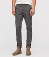 Allsaints Park Chinos In Slate Blue