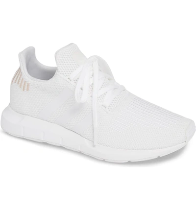 Adidas Originals Swift Run Sneaker In White/ Crystal White/ White