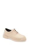 Camper Pix Oxford In Nude Leather