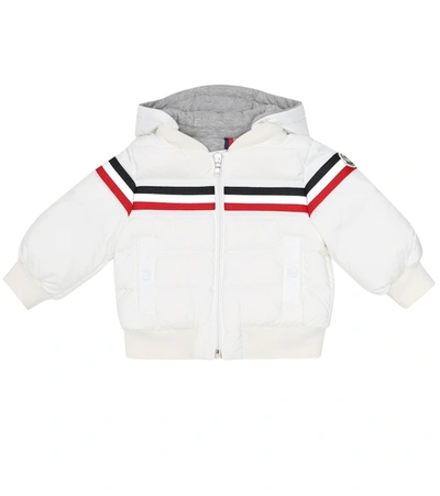 Moncler Baby Perd Quilted Down Jacket In White