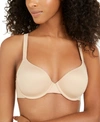 Calvin Klein Women's Liquid Touch Lightly Lined Perfect Coverage Bra Qf4082 In Honey Almond