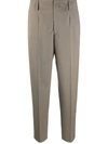 Filippa K Karlie Tailored Trousers In Grey Taupe