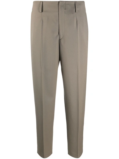 Filippa K Karlie Tailored Trousers In Grey Taupe