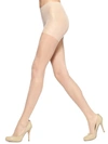 Hue Women's Age Defiance With Control Top Compression Pantyhose In Natural