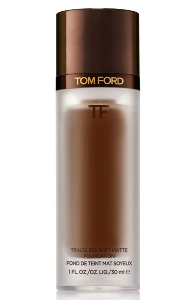 Tom Ford Traceless Soft Matte Foundation 13.0 Espresso 1 oz/ 30 ml In 13.0 Expresso (rich With Cool Undertones)