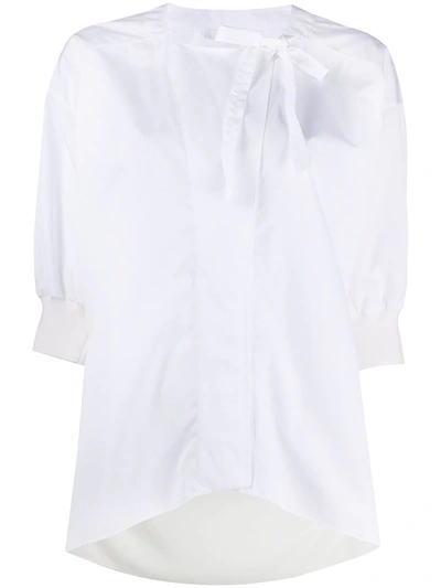Chloé Tie-fastening Neck Shirt In White