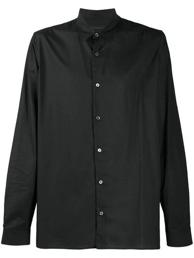 Ann Demeulemeester Pointed-collar Shirt In Black