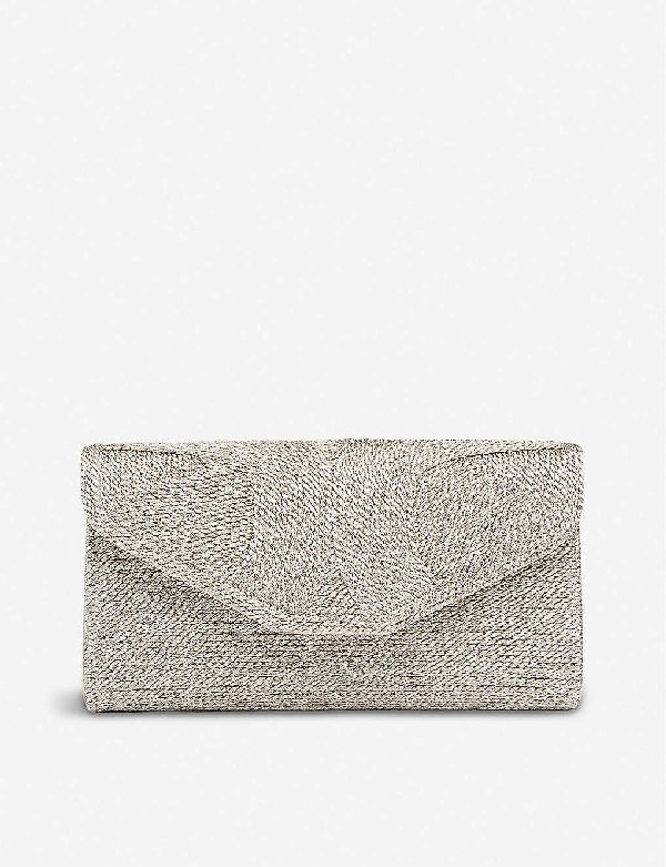 soft gold clutch