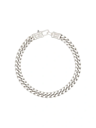 Tom Wood Sterling Silver Curb Chain Bracelet In 925 Sterling Silver