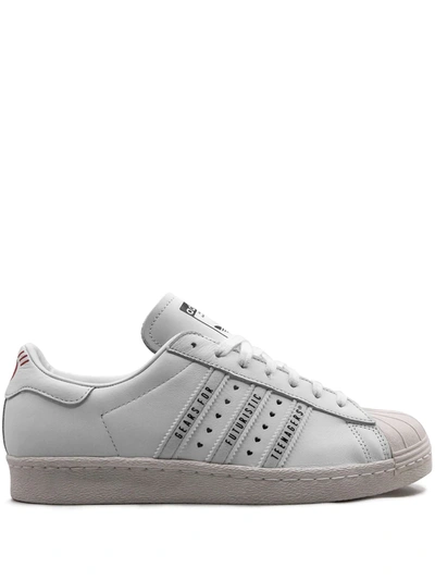 Adidas Originals Adidas Superstar 80s Human Made Pharrell Williams Sneakers  In White | ModeSens