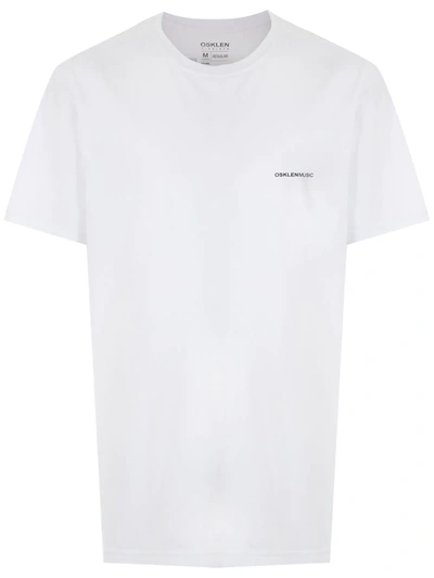 Osklen Stone Janeiro Acoustic T-shirt In White