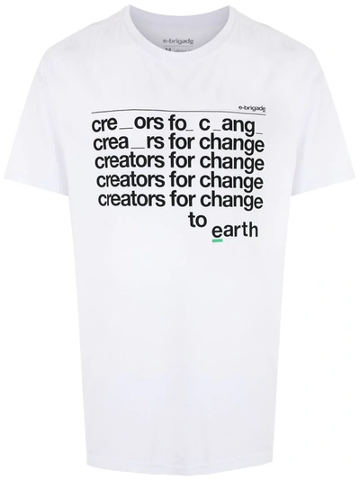Osklen Stone Creators T-shirt In White