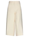 Valentino Cropped Pants & Culottes In Ivory