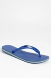 Havaianas 'brazil' Flip Flop In Marine Blue