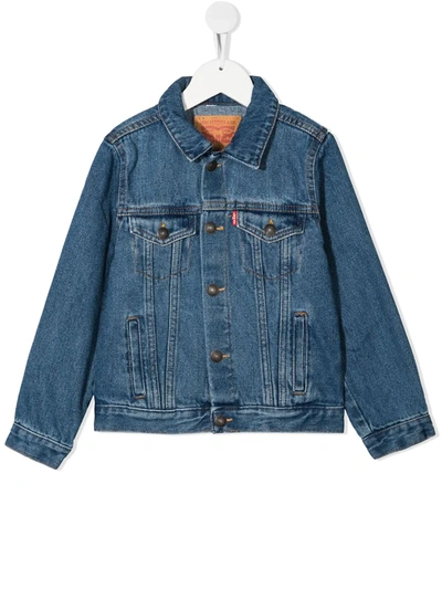 Levi's Men's Wellthread Trucker Jacket In Buzz Truck