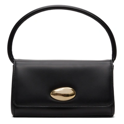 Little Liffner Baguette Mini Leather Shoulder Bag In Black