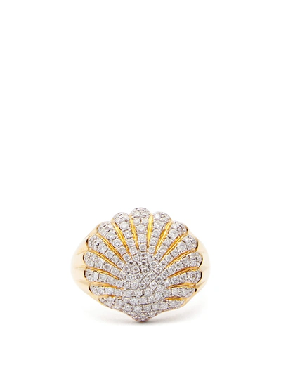 Yvonne Léon 18-karat Gold Diamond Ring