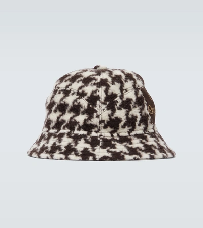 Gucci Serge Tweed Bucket Hat In Multicoloured