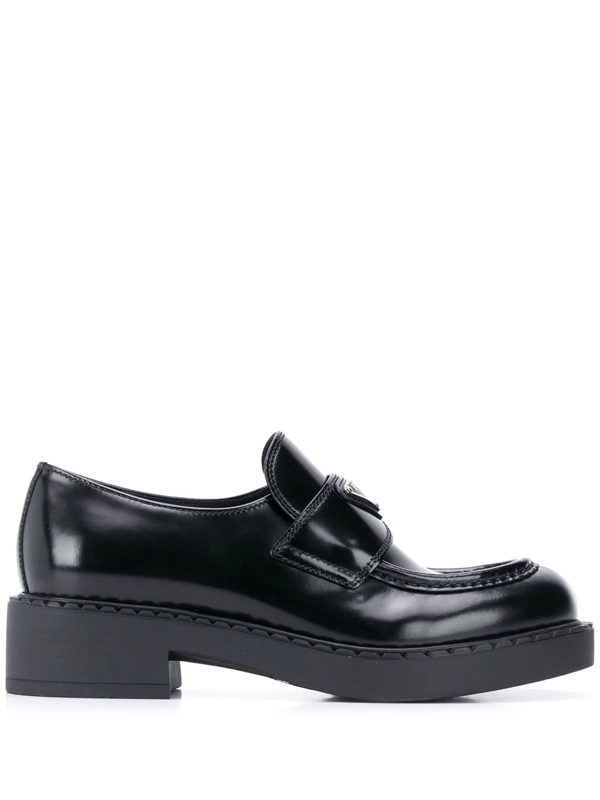 prada moccasin creeper chunky loafers